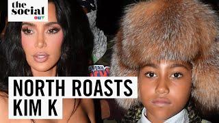 North West Calls Out Kim K For Not Cooking | The Social