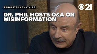 Dr. Phil hosts Lancaster County event on social media misinformation