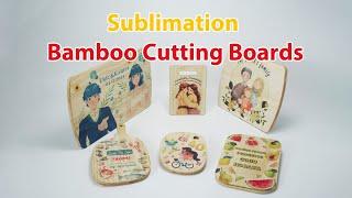 Sublimation Customed Bamboo Cutting Board & Cheese Board