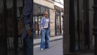 The Relaxed Silhouette That Commands: Wide Denim, Loose Shirt & Impeccable Attitude #fashiontrends