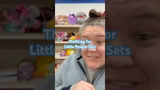 Thrifting for Little People Sets #thrifthaul #thrifting