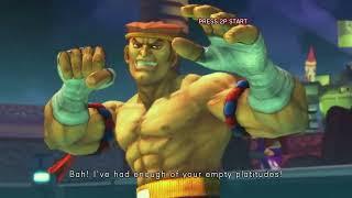 Ultra Street Fighter 4 - Adon arcade mode