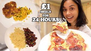 living on £1 meals for 24 hours | clickfortaz