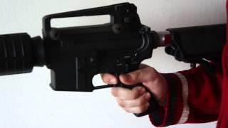 Airsoft Review: A&K PTW trigger response and operational noise with M150 cylinder, hungarian