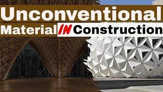 Unconventional Eco-friendly Materials in Construction