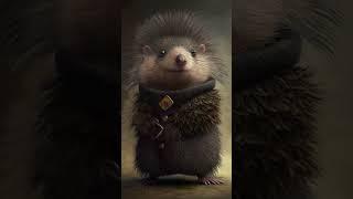 hedgehog in the fog #shortsvideo #shorts #short #video