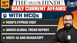 16 JUNE  Current Affairs | The Hindu Analysis | Current Affairs Today | PW OnlyIAS