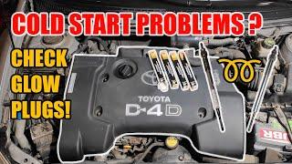 Check And Replace Glow Plugs On Your Engine | Toyota Corolla D-4D