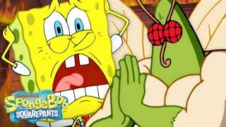 SpongeBob Buggin' Out for 10 Minutes Straight  | @SpongeBobOfficial