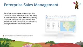 Industries: Communications Cloud: Enterprise Sales Management