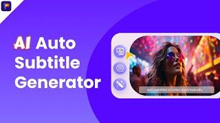 AI Subtitle Generator - How to Add Auto Subtitles to a Video 2024 [1 Click]