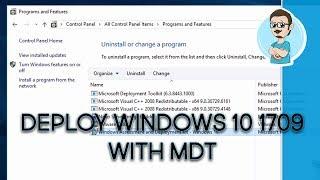 Deploy Windows 10 1709 with MDT! (Step-by-Step)