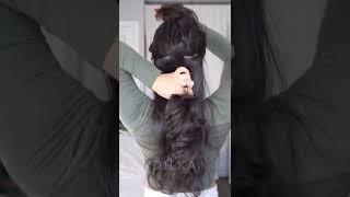 ~Uzun sochli qizlaga hairstyle~ #hairstyle #shorts #longhair #hairtutorial