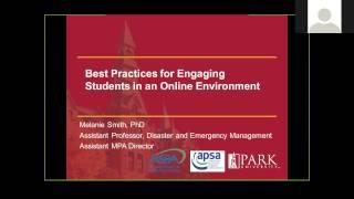 Webinar: Tips on Effective Online Teaching in Political Science