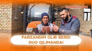 Farzandim menga zamonaviy traktor olib berdi!