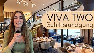 VIVA TWO: Schiffsrundgang + Kabinentour - Flusskreuzfahrtschiff von Viva Cruises | Denise Darleen