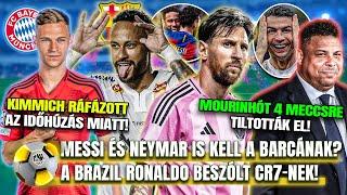 Messi és Neymar EGYÜTT TÉRHET vissza a Barcelonába!  Cristiano Ronaldo ÉPPHOGY befér a TOP 10-be!