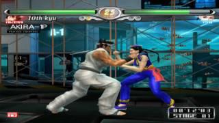 Virtua Fighter 4: Evolution on PCSX2 Playstation 2 Emulator 720p HD | Full Speed