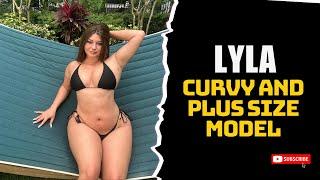 Lyla : Demonstrating Dedication and Success as a Leading Plus-Size Model 