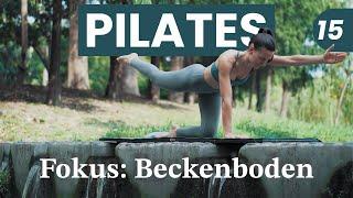 Stärke deinen Beckenboden mit Pilates  15 Minuten-Workout (rektusdiastasefreundlich)