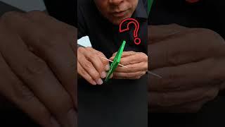 PASSES THRU GLASS!! HOW?? EASY MAGIC TRICK #summeronshorts