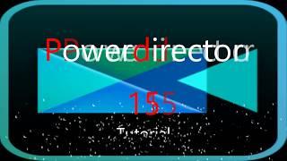 Side scrolling credits tutorial Cyberlink PowerDirector 15