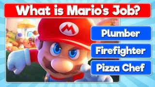 Super Mario Quiz | The Super Mario Bros Movie Quiz