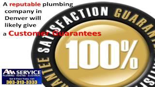 How to select a Denver Plumbing Company