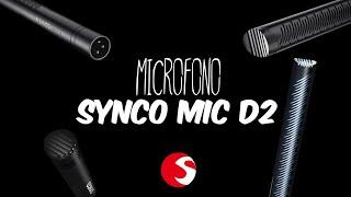 SYNCO Mic D2 - Micrófono Hyper Cardioide - Especial para tu Videocámara