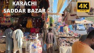 Saddar Karachi, Pakistan  • [4K 60fps] Virtual Walking Tour