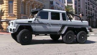 840HP 1 OF 1 Mansory Mercedes 6X6 AMG in Monaco | KING OF THE ROAD!