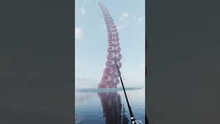 Kraken attacks boat  #shorts #deepsea #kraken