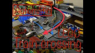 Automatic LEGO train crossing tutorial-with instructions!