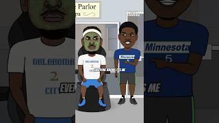 Anthony Edwards And SGA Battle It Out For Face Of The League  Thunder Vs Timberwolves #nba