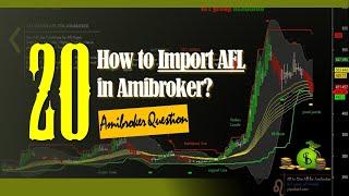 How to import AFL in Amibroker Software?