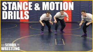 Stance and Motion Drills For Wrestling - The School of Wrestling Technique