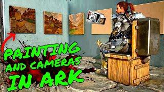 How to PROPERLY use the CAMERA and PAINTINGS In Ark Survival Ascended!!!