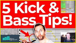 5 Kick and Bass Production Tips – EFFECTIVE & FAST!