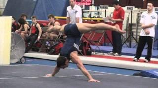 2012 GymMaster's - Matt Hicks on Weller Spring Floor