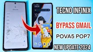 TECNO POVA  FRP BYPASS Without Computer 2024