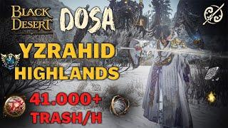 BDO | Succession Dosa | Yzrahid Highlands PvE Combo & Addons | Lv.2 Scroll + Agris 41.000+ H