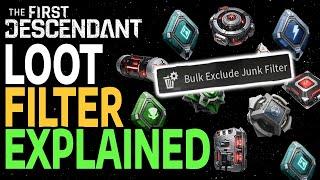 THE FIRST DESCENDANT - NEW LOOT FILTER - HOTFIX 1.1.2