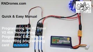 Programming HobbyWing ESCs: Quick & Easy Manual