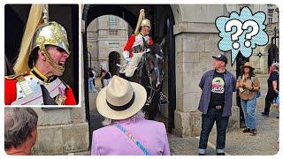 Guard EXPLODED at This Rude American Tourist Who Got Too Close!