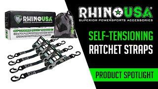 Rhino USA Self-Tensioning Ratchet Straps | Product Spotlight