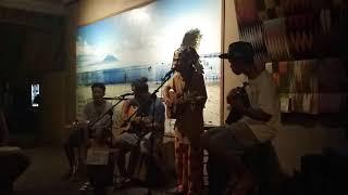 Penida Colada, Nusa Penida, Bali - local band playing Talking To The Moon