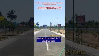 Kelambakkam - Pudupakkam land for sale| villa & plots Sale #chennai #kelambakkam #omrplots #land