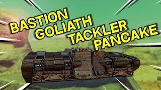 8 Goliath Tackler Pancake Build -- Crossout