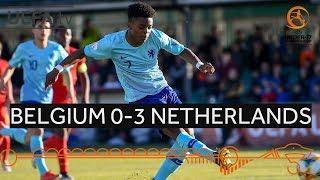 #U17 Highlights Quarter-finals Belgium 0-3 Netherlands