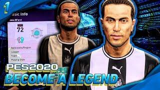 THE START! | PES 2020 Become A Legend w/Newcastle United! | Episode #1